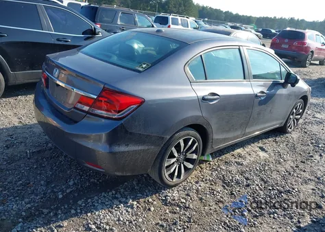 2015 Honda Civic Ex-L z USA, uszkodzony, nr VIN 2HGFB2F96FH514883